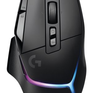 MOUSE LOGI G502 X PLUS 910-006161. G502 X PLUS Color negro.