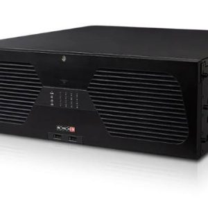 NVR de 128 canales Via Red, soporta cámaras IP de hasta 16 MP,Soporta 16 HDD 10 TB, 4K HDMI, analítico de Reconocimiento facial, NDDA, Check Point
