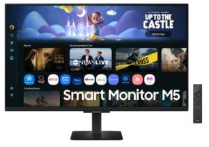 Smart Monitor 32 pulgadas M5, M50F, 60Hz, Resolución FHD (1,920 x 1,080); SmartTV, Sistema operativo: Tizen