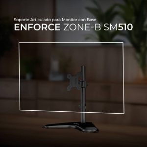 Soporte Doble Monitor ENFORCE ZONE-B SM510 ACTECK Soporte de Monitor con Base