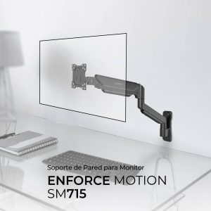 Soporte Para Monitor ENFORCE MOTION SM715 ACTECK Soporte de Pared Articulado para Monitor