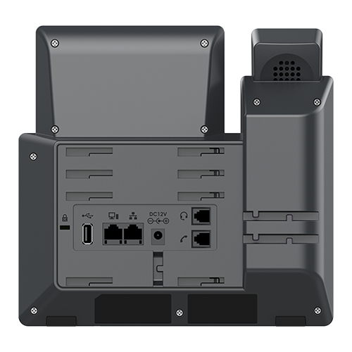 Teléfono IP Profesional Carrier de 8 líneas con 6 cuentas SIP, WiFi, Bluetooth, GDMS, Gigabit con Poe