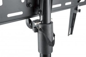 461412 Soporte para TV tipo tripode, para pantallas planas de 37 pulgadas a 70 pulgadas de máximo 35 kg, con ajuste de inclinacion y de altura