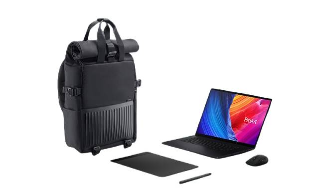 ASUS STUDIOBOOK PROART P16 Procesador AMD Ryzen AI 9 HX 370, 32GB LPDDR5X, 1TB SSD, 16 pulgadas 3K Win 11 PRO
