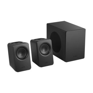 Bocinas Tipo Estudio Dynamic Exact Mini S-PRO BS495 Advanced Series, Sonido Estereo 2.1 Canales Con Subwoofer, Potencia 60w RMS