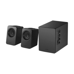 Bocinas Tipo Estudio Dynamic Exact Mini S-PRO BS495 Advanced Series, Sonido Estereo 2.1 Canales Con Subwoofer, Potencia 60w RMS