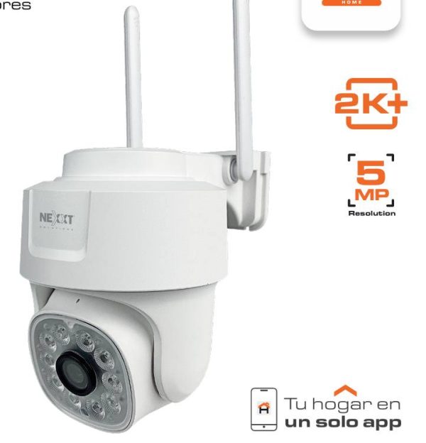 Cámara NEXXT modelo NHC-OP10/ Resolución 2K+ / zoom digital 6x. /Detección de movimiento