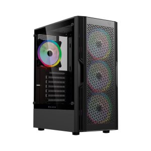 Gabinete Gamer Media Torre ATX DRAGONFLY VENTRA GM570 Factor: ATX, Micro Atx - Mini ITX