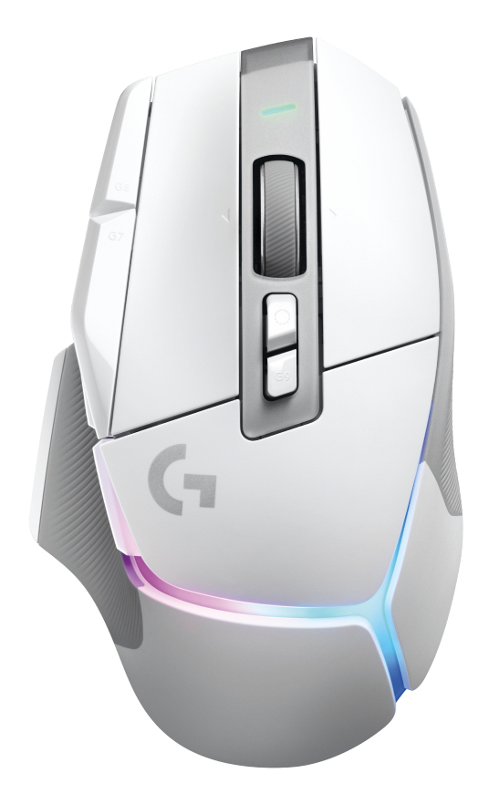 MOUSE LOGI G502 X PLUS 910-006170. G502 X PLUS Color blanco