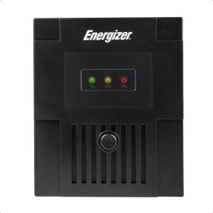 No Break Energizer 1500VA/900W (ERENUPS15VA). AVR, 2 bat. 12V/9AH, 8 contactos (4 respaldo), LED/Alarma. Cert. RoHS/NOM/CE. 2 años gtía.