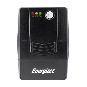 No Break Energizer 800VA/480W (ERENUPS8VA). AVR, bat. 12V/9AH, 6 contactos (4 respaldo), LED/Alarma. Cert. RoHS/NOM/CE. 2 años gtía.