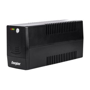 No Break Energizer 800VA/480W (ERENUPS8VA). AVR, bat. 12V/9AH, 6 contactos (4 respaldo), LED/Alarma. Cert. RoHS/NOM/CE. 2 años gtía.