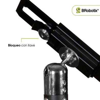 SOPORTE DE PISO PARA TABLETA, ANTIRROBO UNIVERSAL 10-13 PULGADAS, BROBOTIX 406856