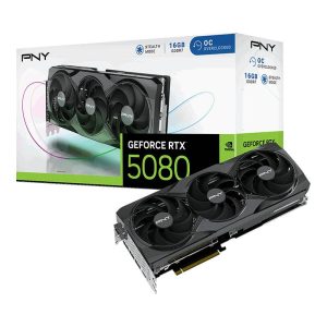 Tarjeta de Video PNY NVIDIA GeForce RTX 5080 OC, 16GB 256-bit GDDR7, PCI Express x16 5.0